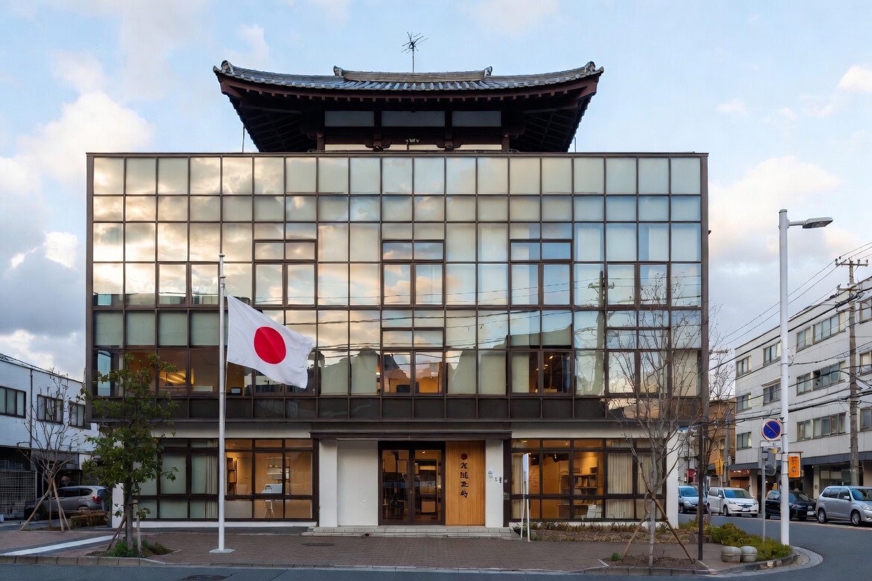 Tokyo skyline at dusk